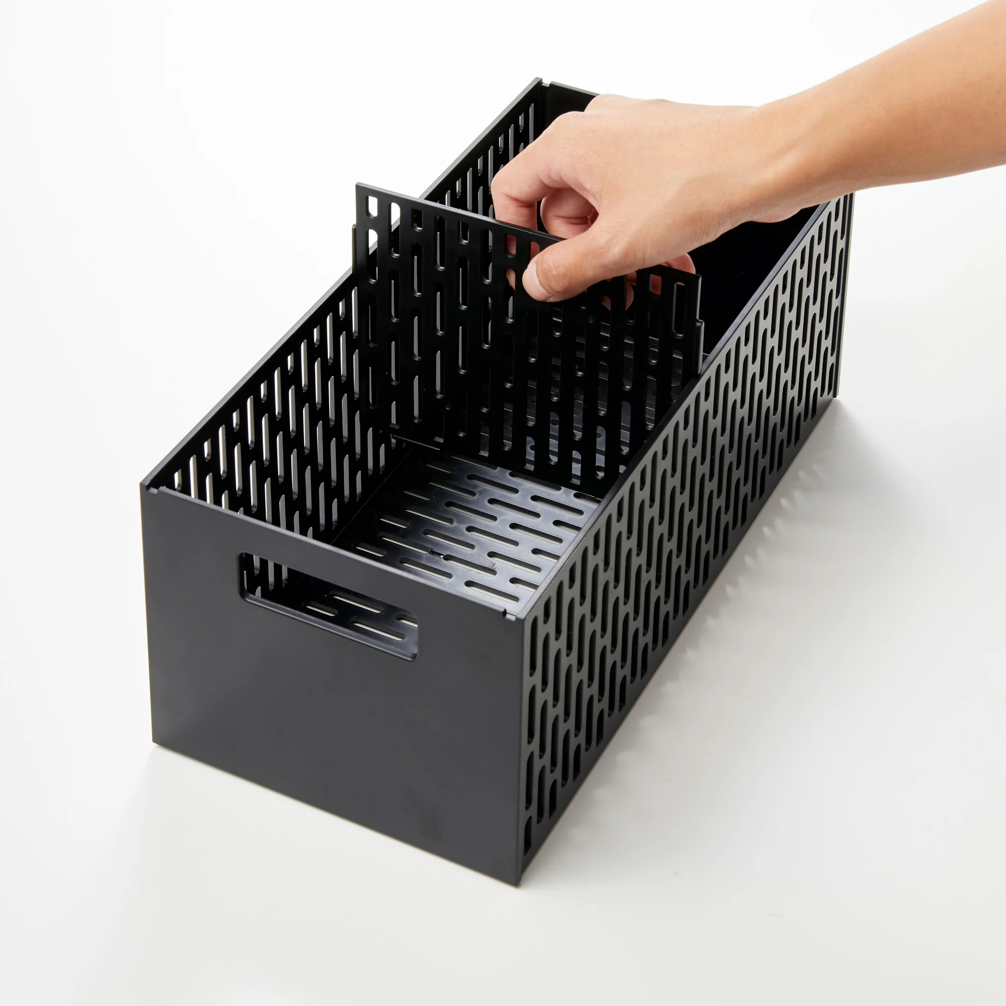 3-Tiered Storage Basket Stand with Casters - Image 13