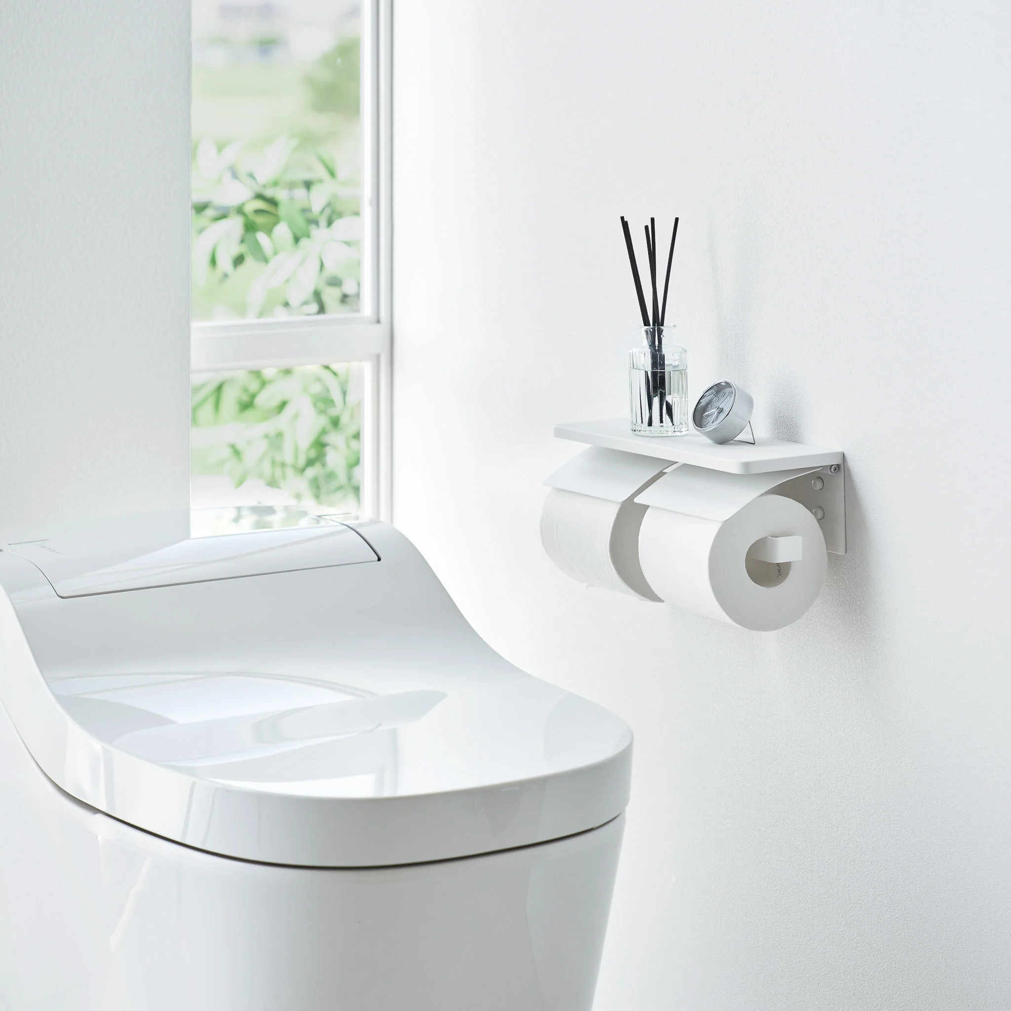 Wall-Mounted Double Toilet Paper Holder - Image 10