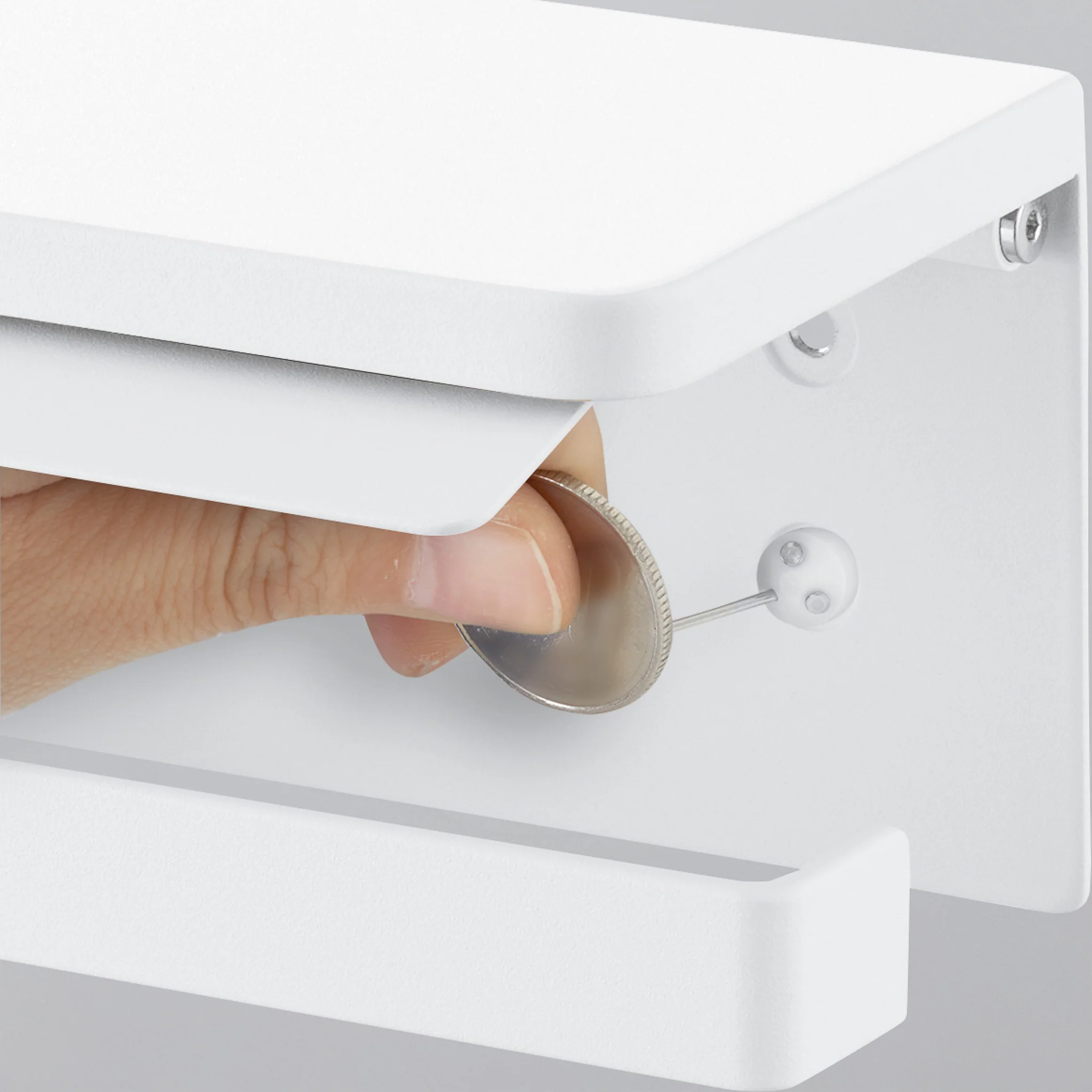 Wall-Mounted Double Toilet Paper Holder - Image 14