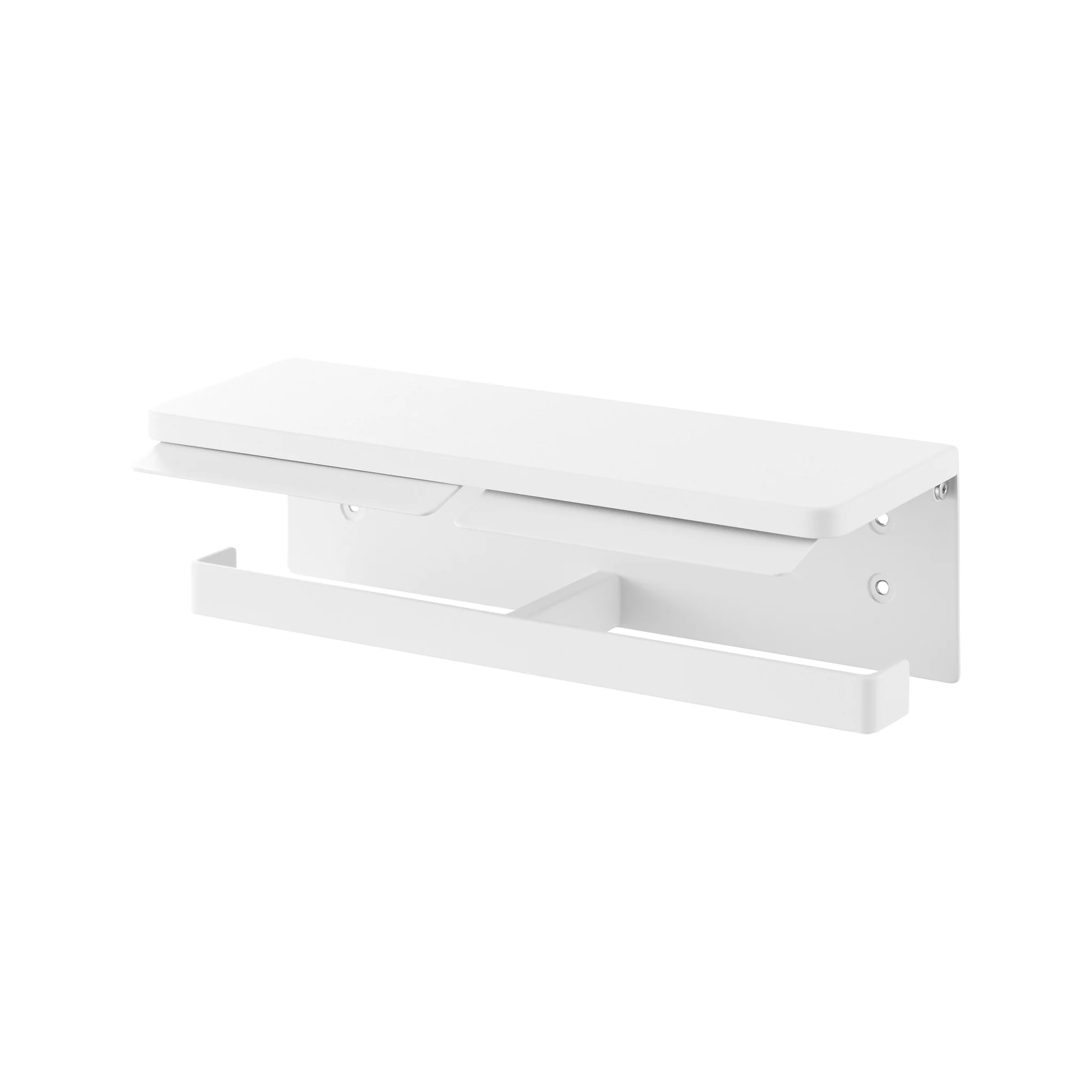 Wall-Mounted Double Toilet Paper Holder - Image 15