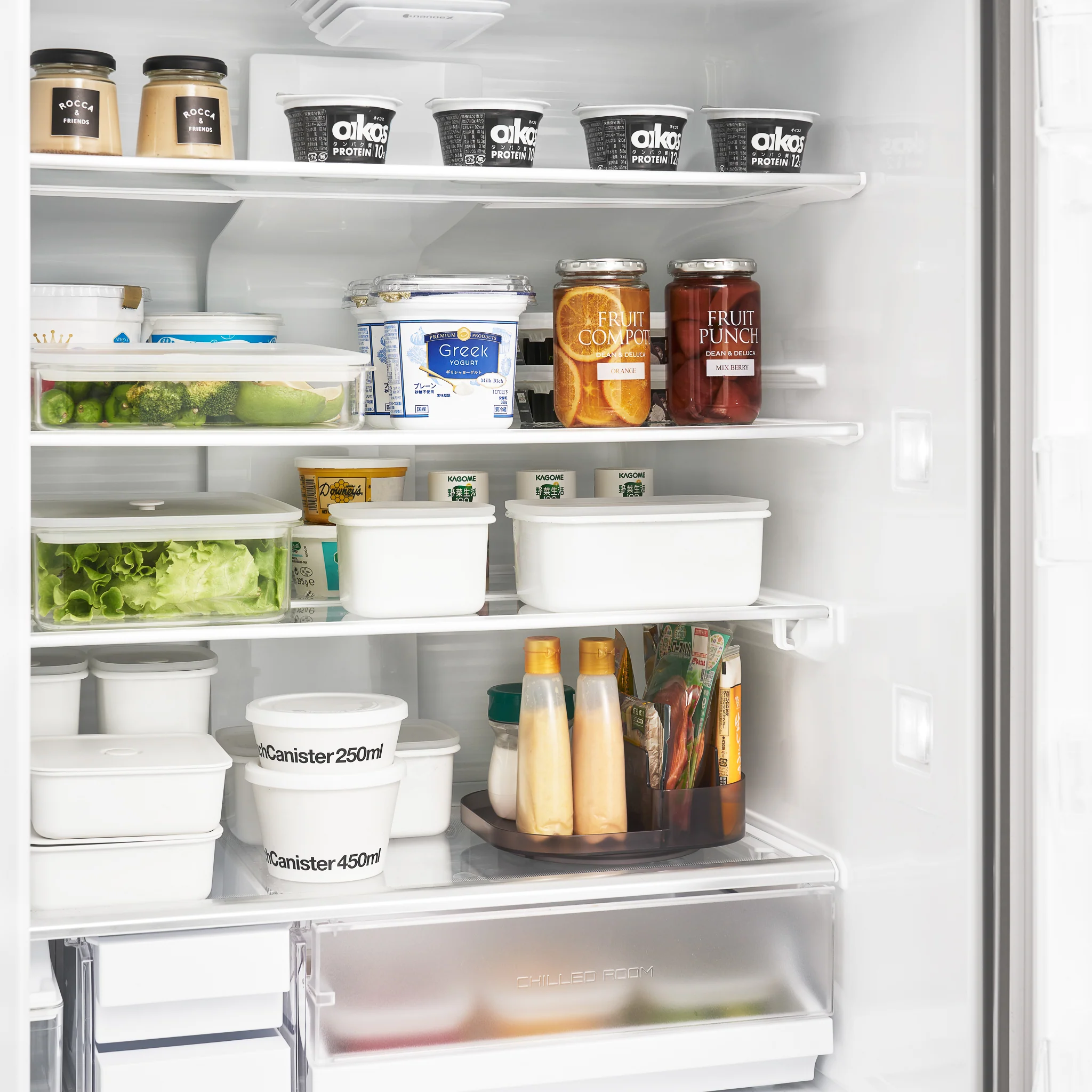 Slim Rotating Storage Tray with Compartments - Image 16