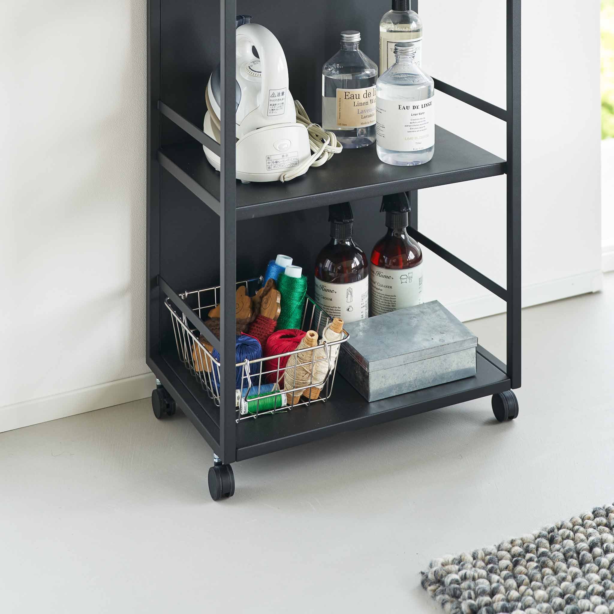 3-Tiered Semi-Closed Storage Wagon - Image 16