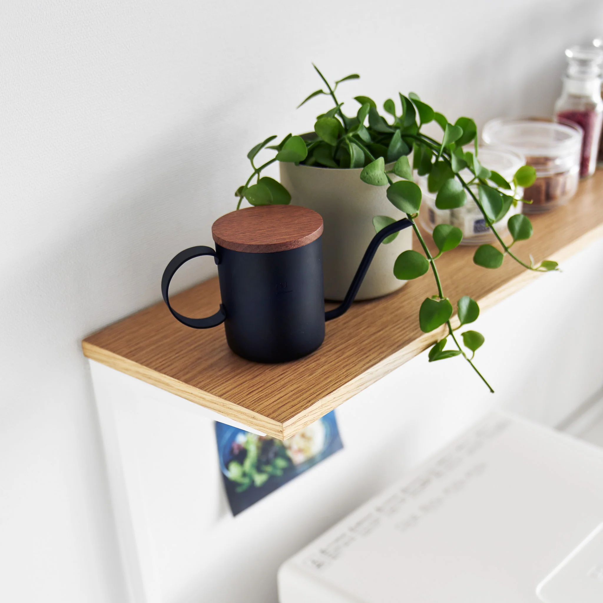 Wood-Top Kitchen Shelf - Image 13