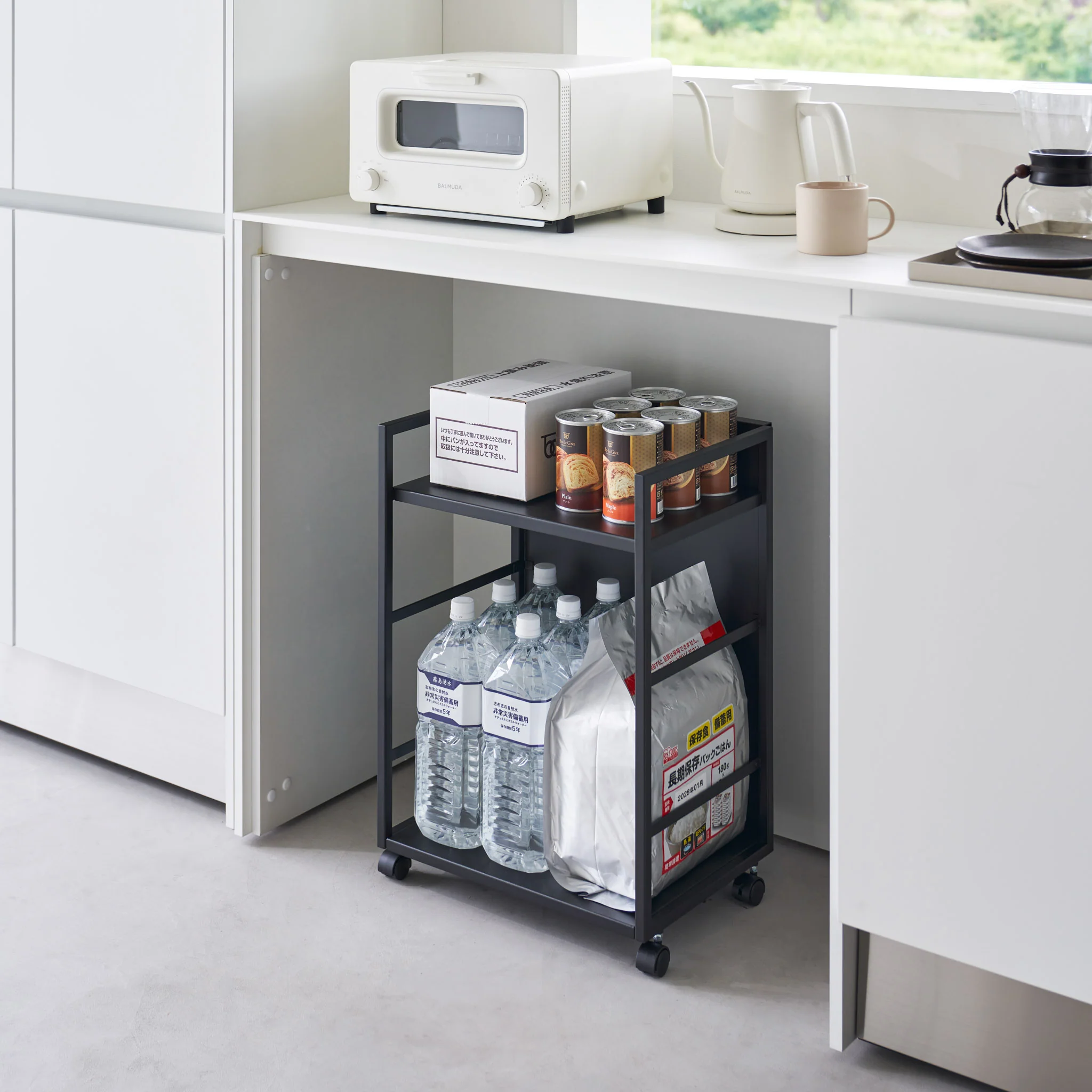 2-Tiered Semi-Closed Storage Wagon - Image 4