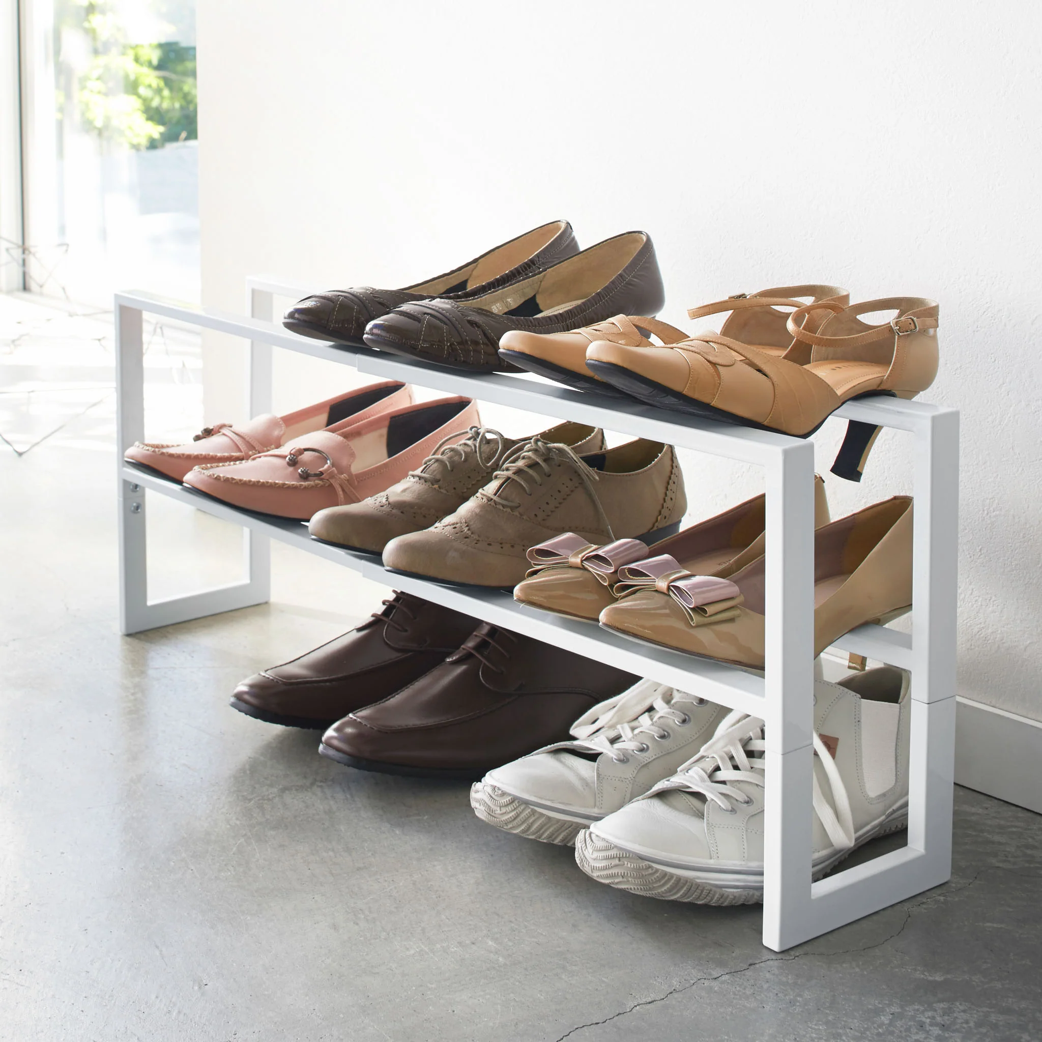 2-Tiered Extendable Shoe Rack - Image 4