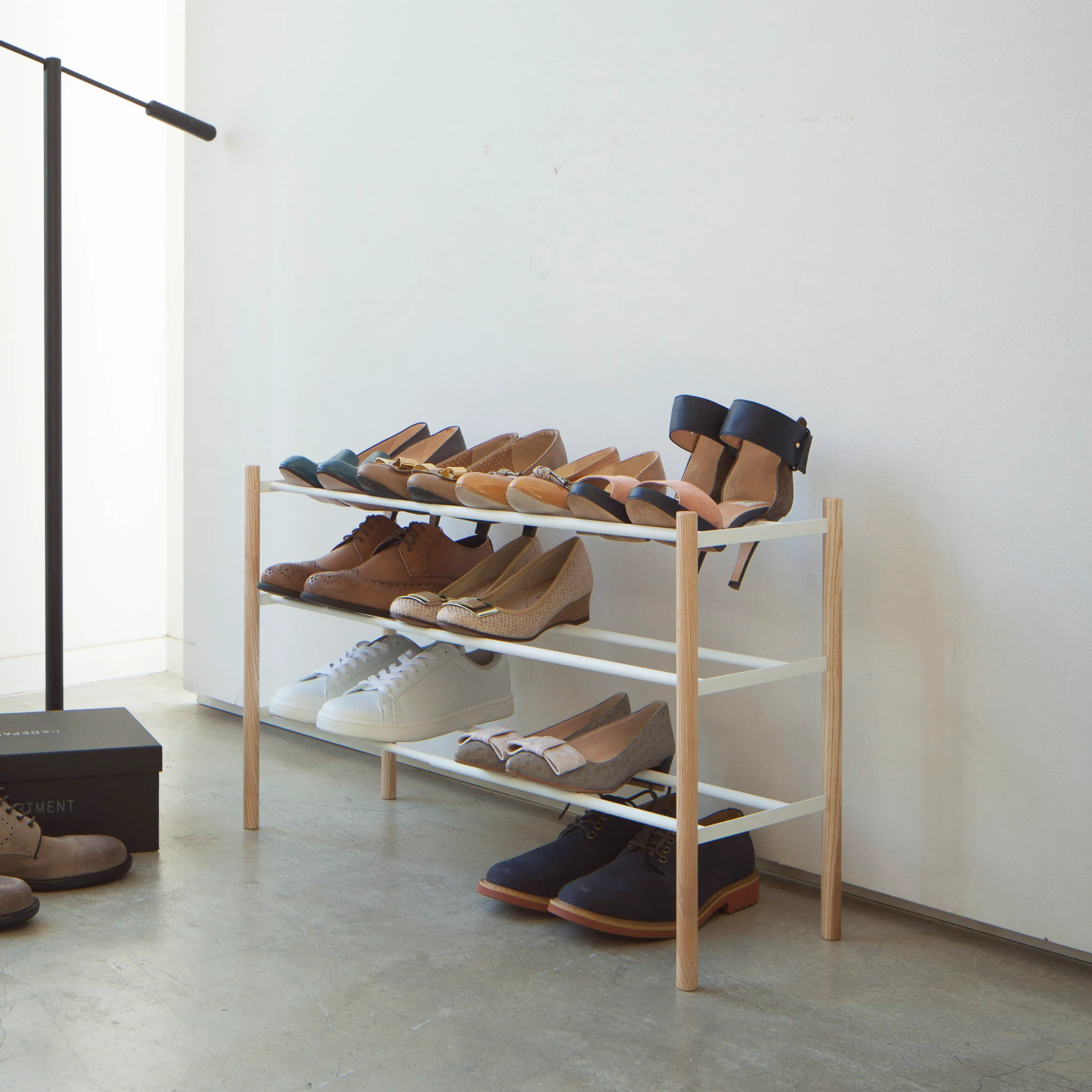 3-Tiered Extendable Shoe Rack - Image 4