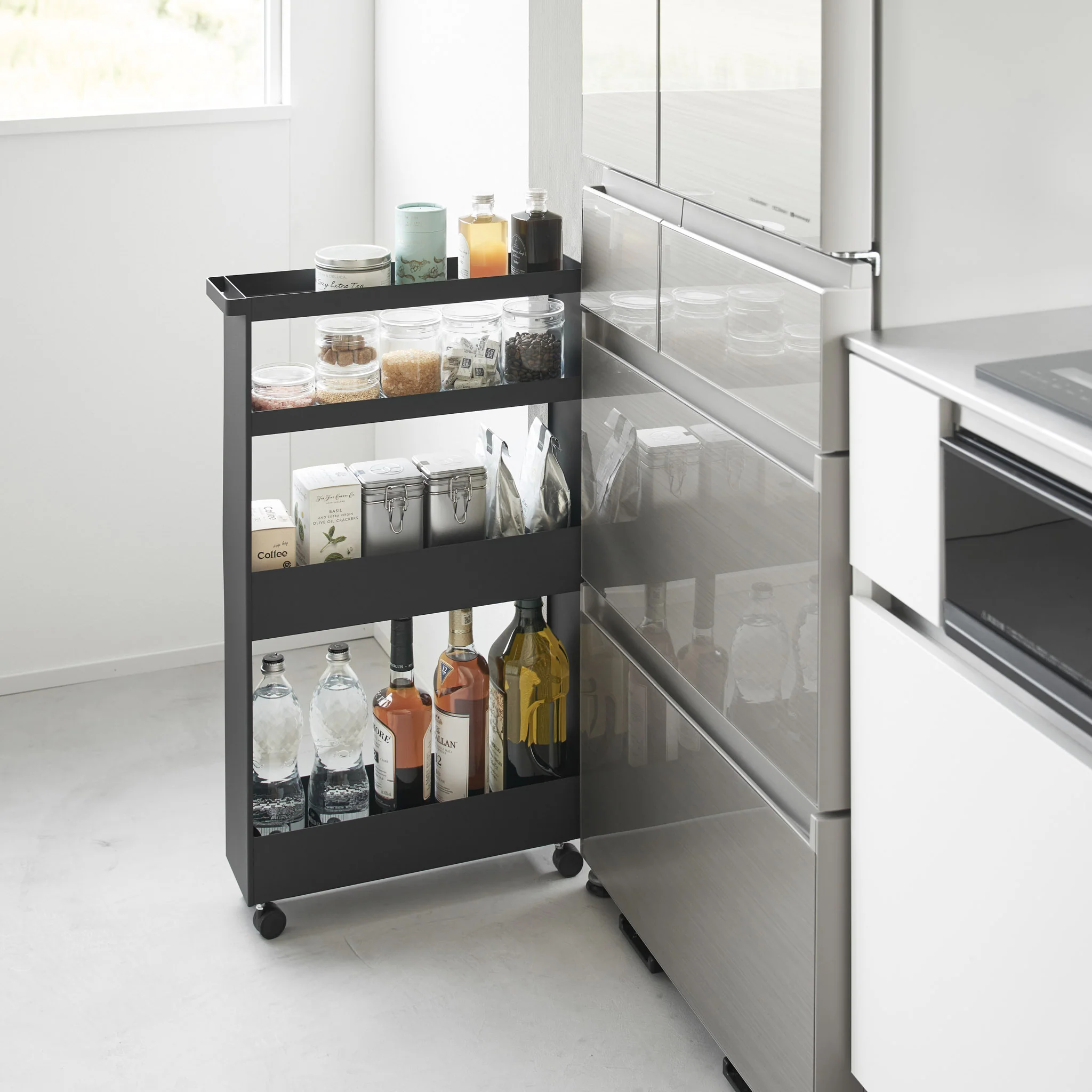 Slim 4-Tiered Storage Cart - Image 10