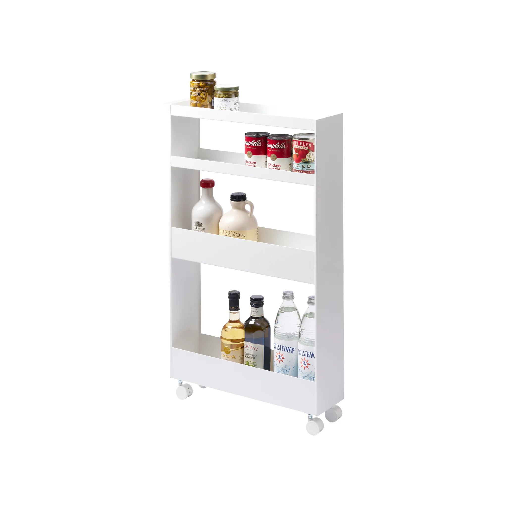 Slim 4-Tiered Storage Cart - Image 11