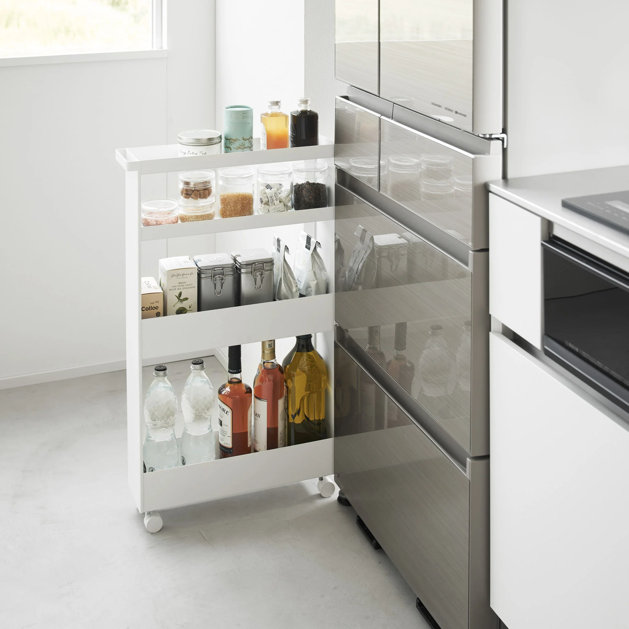 Slim 4-Tiered Storage Cart - Image 12