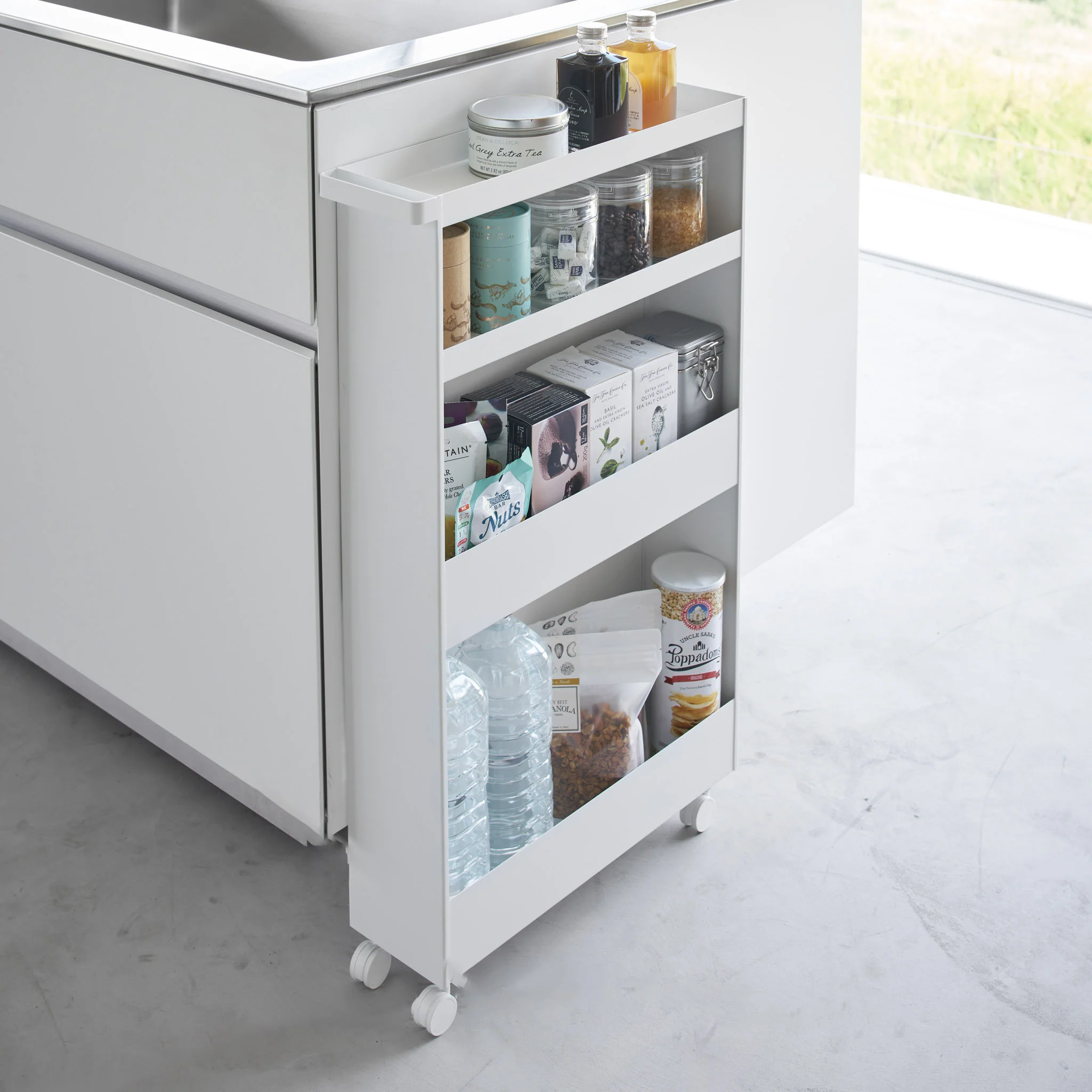 Slim 4-Tiered Storage Cart - Image 16