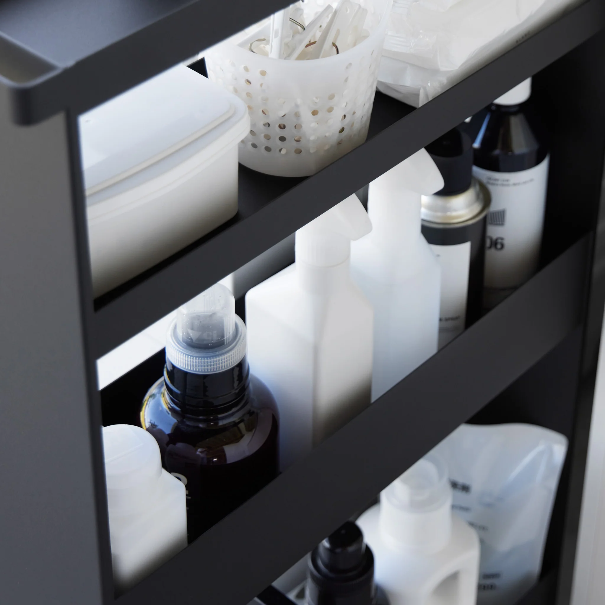 Slim 4-Tiered Storage Cart - Image 4