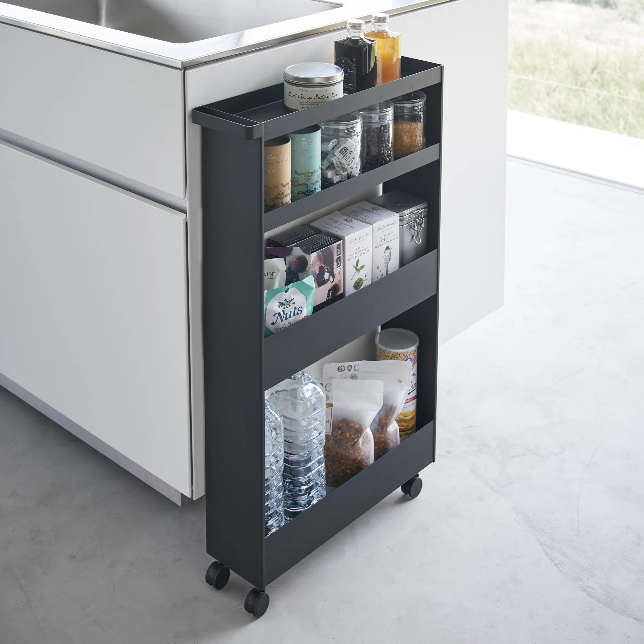 Slim 4-Tiered Storage Cart - Image 6