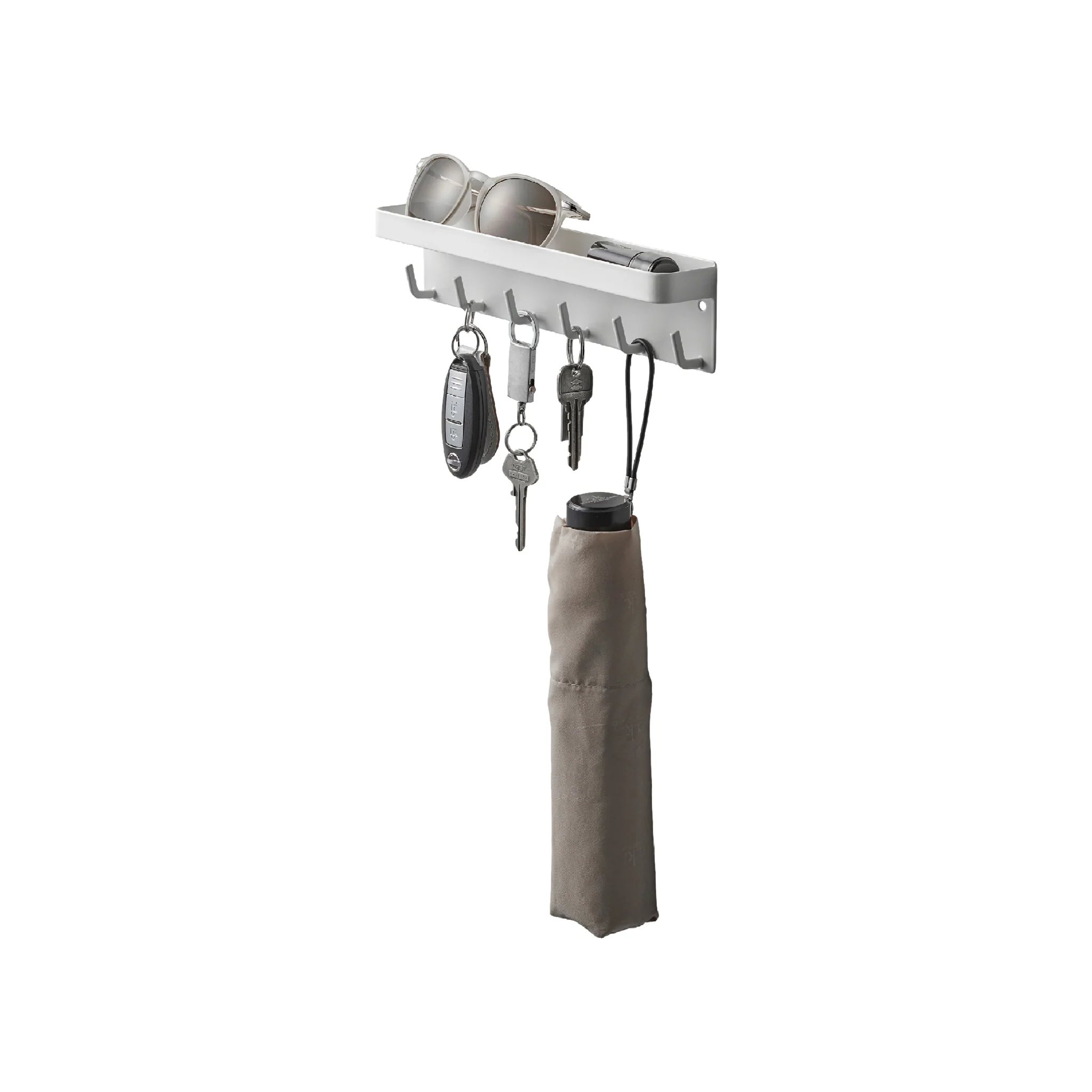 Magnetic Key Hooks with Tray - Image 7
