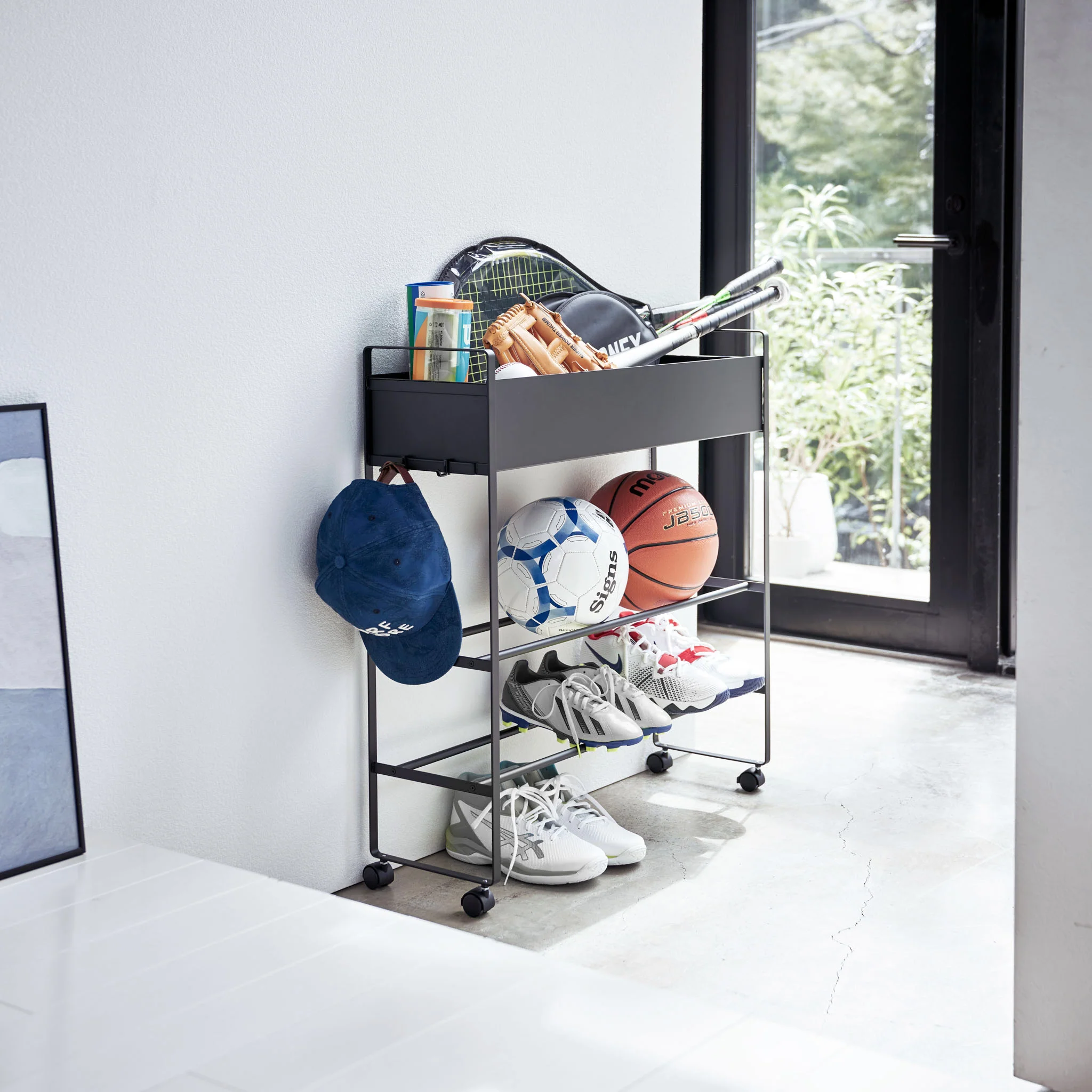 Storage Cart with Basket - Image 13
