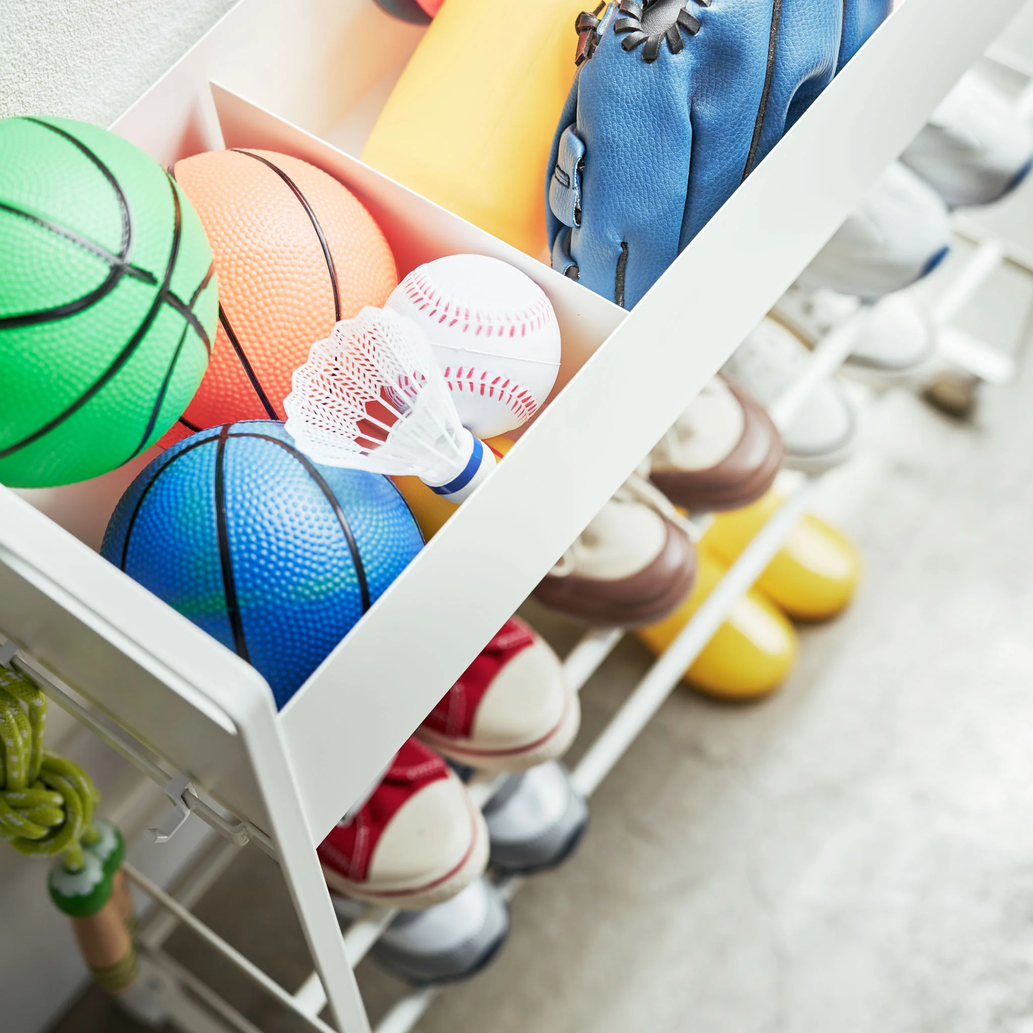 Storage Cart with Basket - Image 5