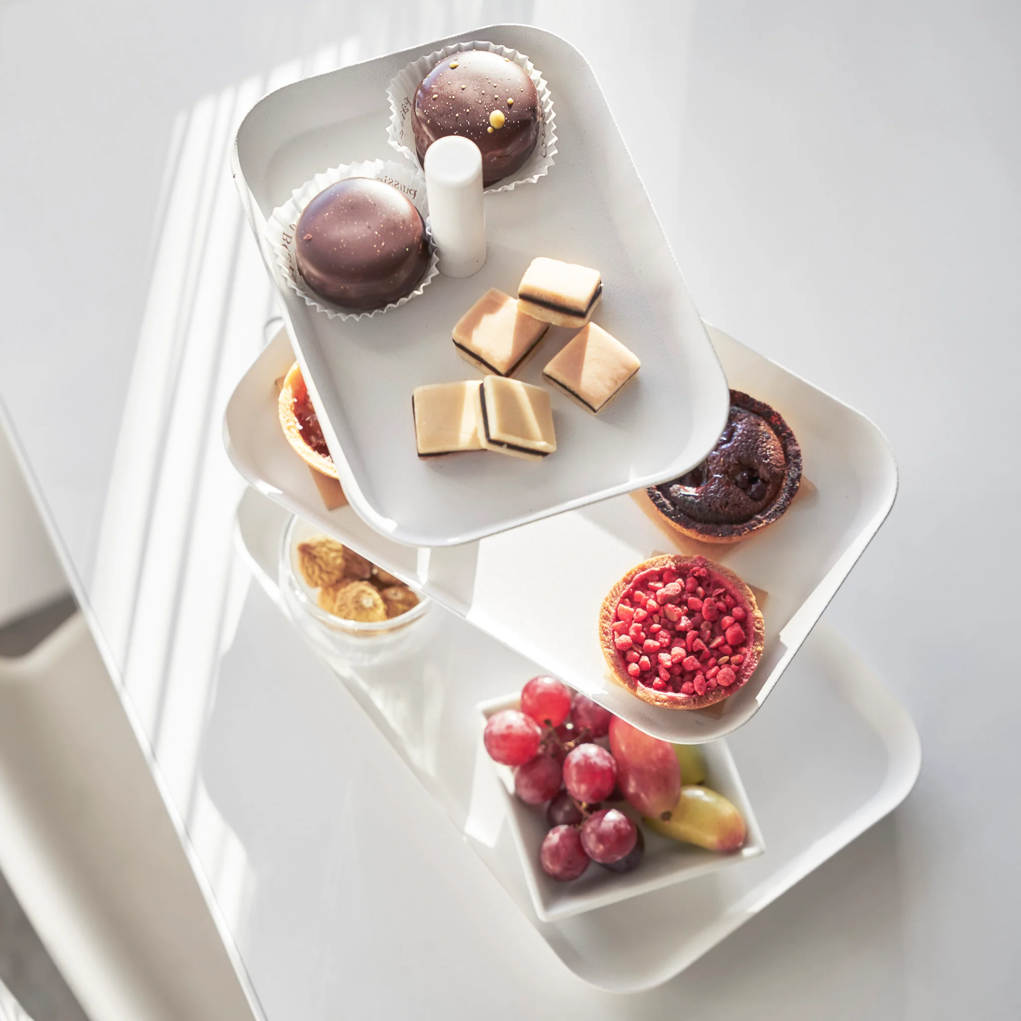3-Tiered Serving Stand with Rotatable Trays - Image 10
