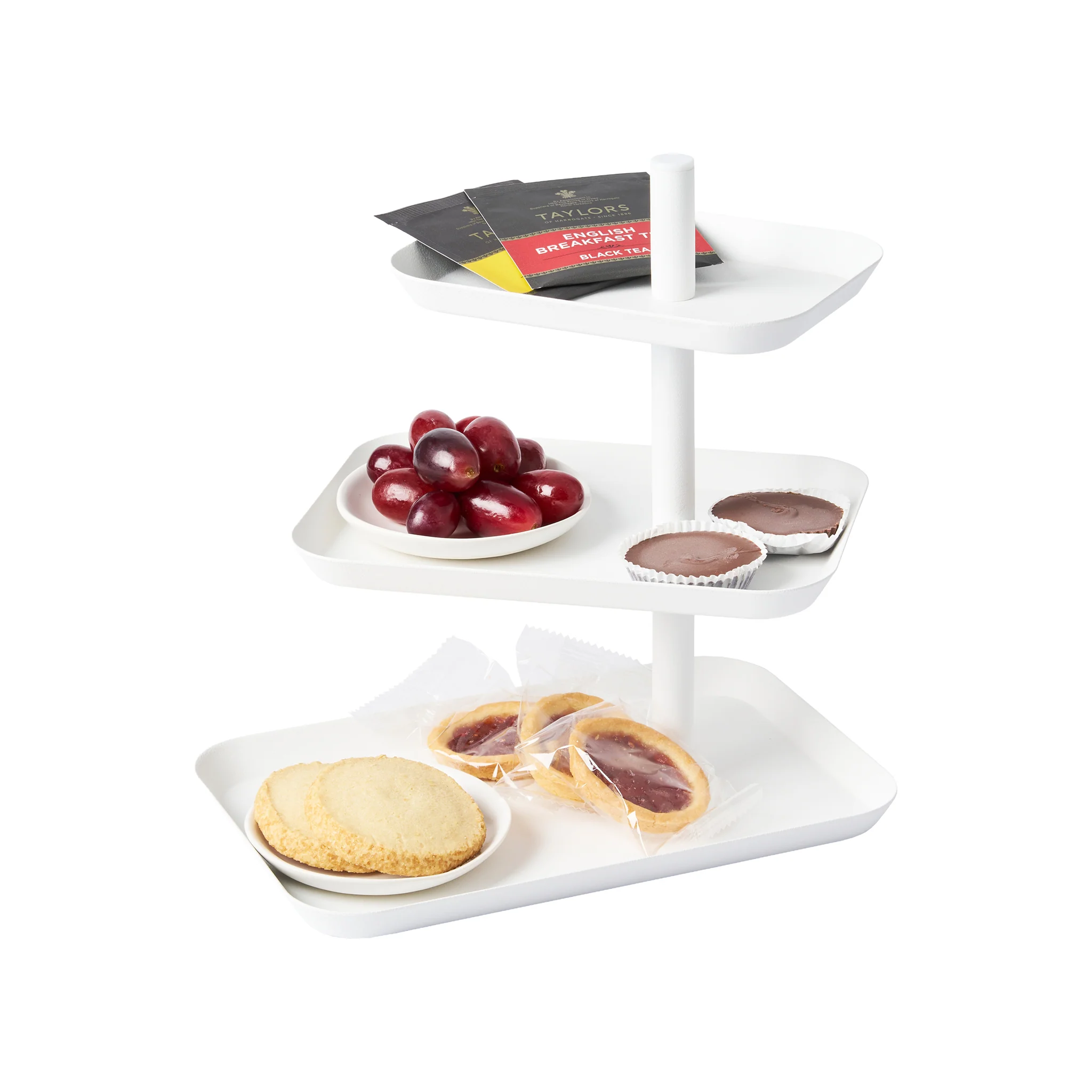 3-Tiered Serving Stand with Rotatable Trays - Image 6