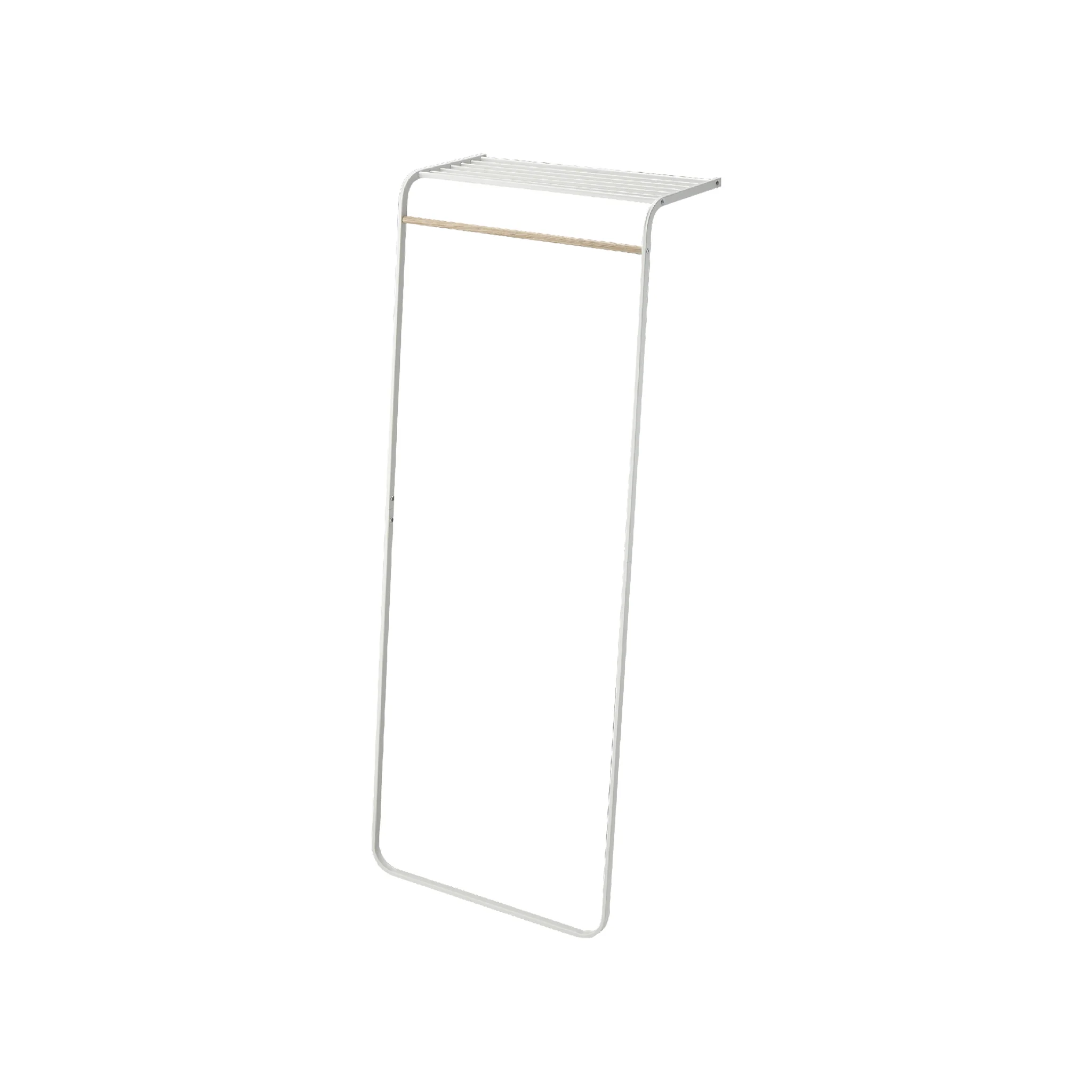 Leaning Coat Rack with Shelf - Image 7