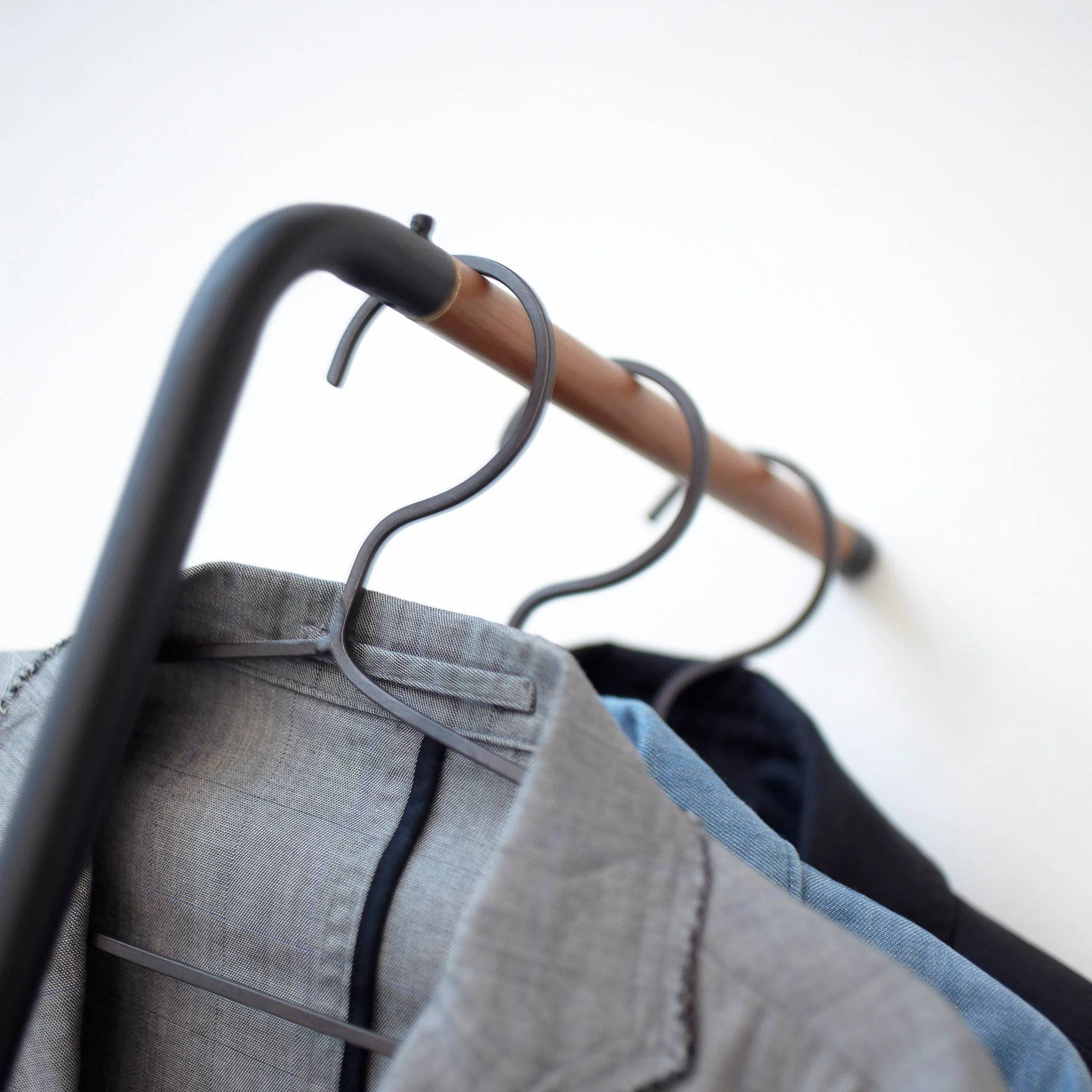 Slim Leaning Coat Rack - Image 4