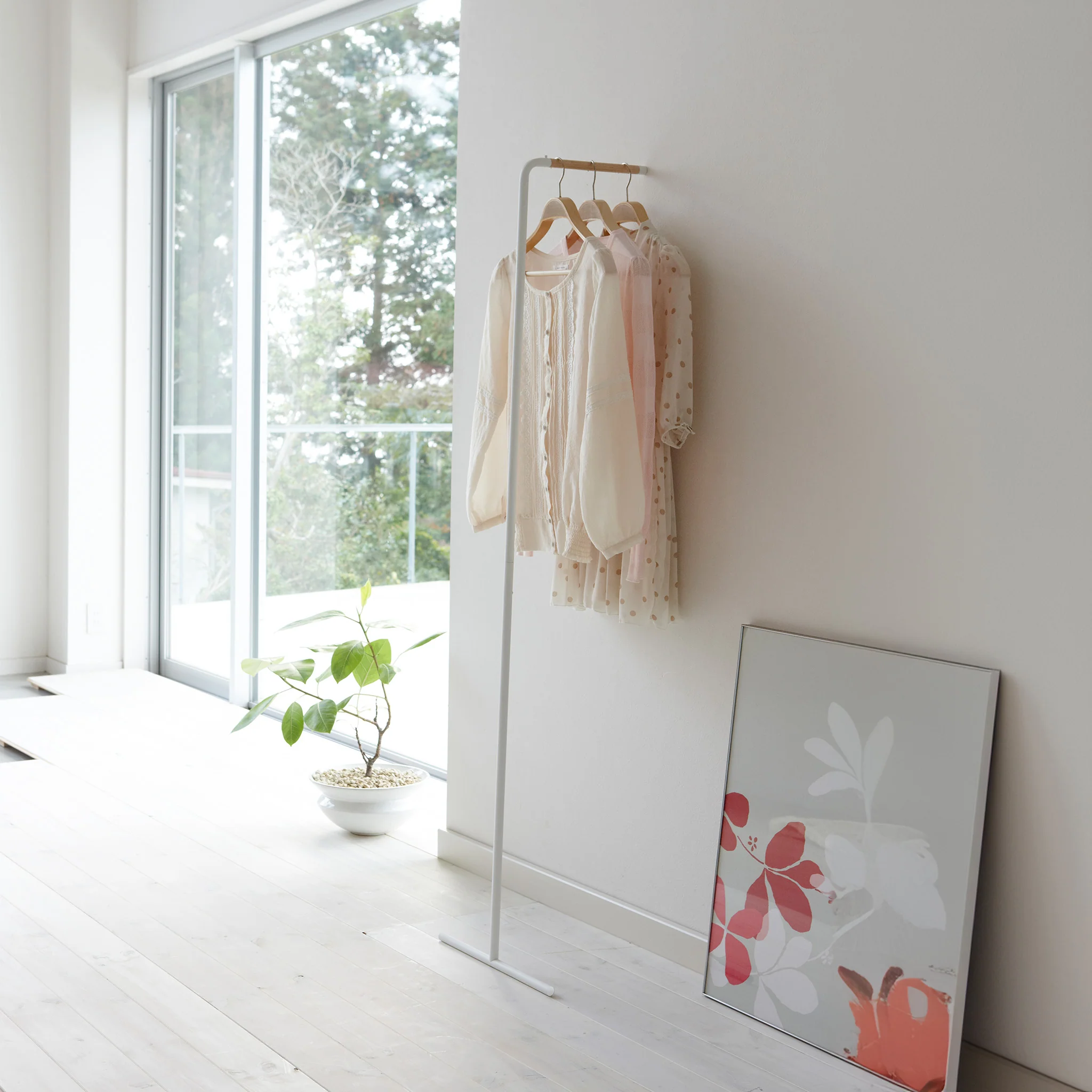 Slim Leaning Coat Rack - Image 6