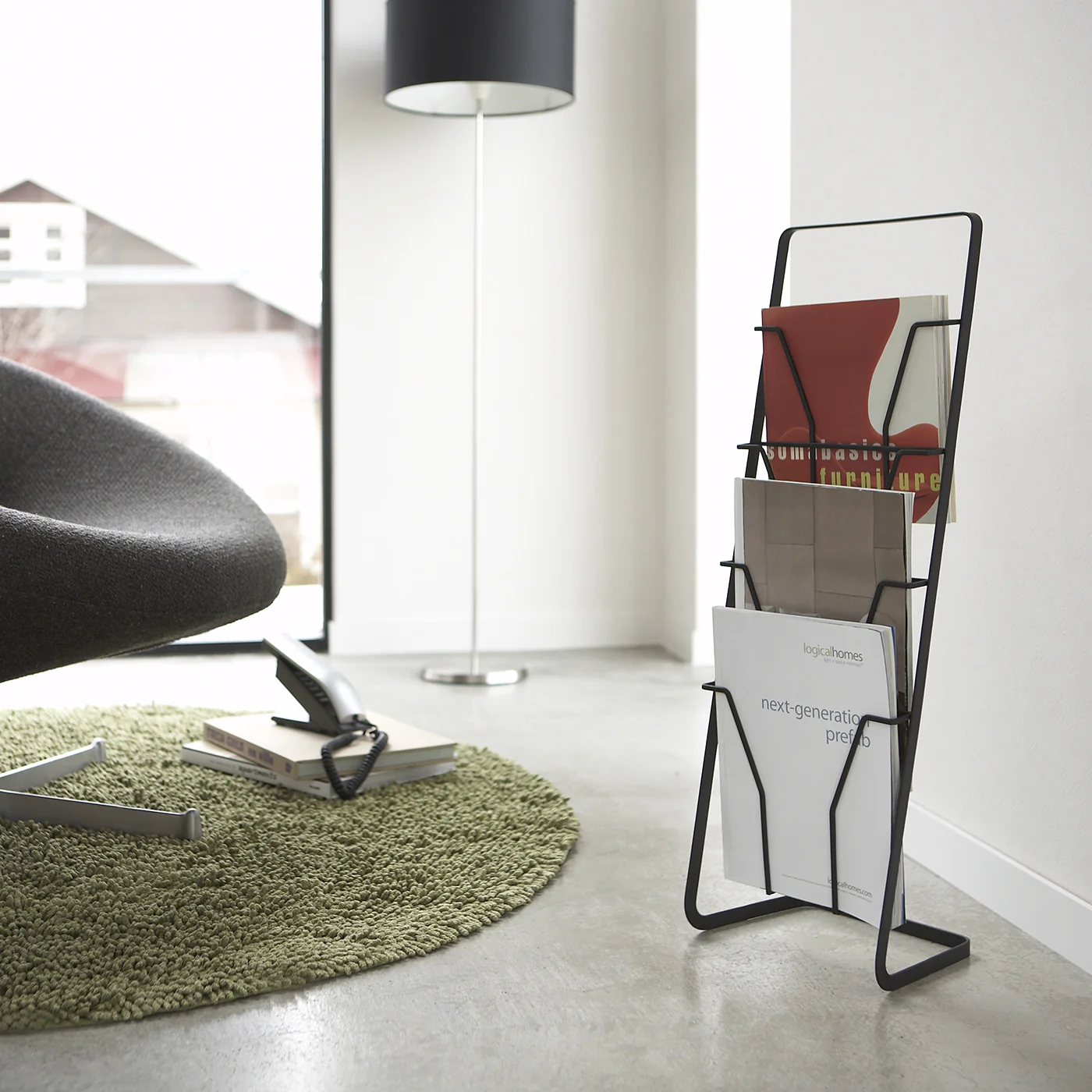 Magazine Rack with 4 Pockets - Image 4