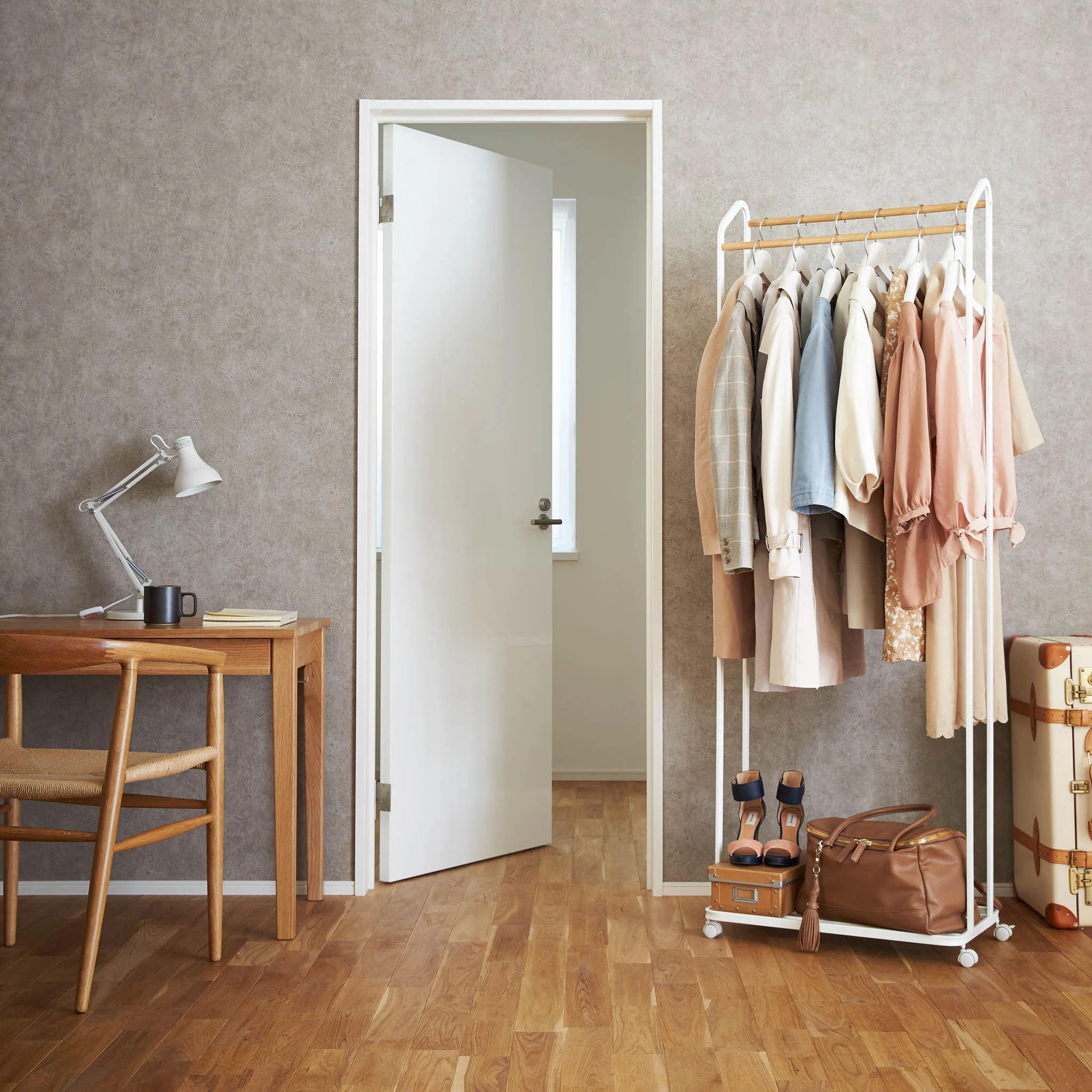 Coat Rack with Casters - Image 8