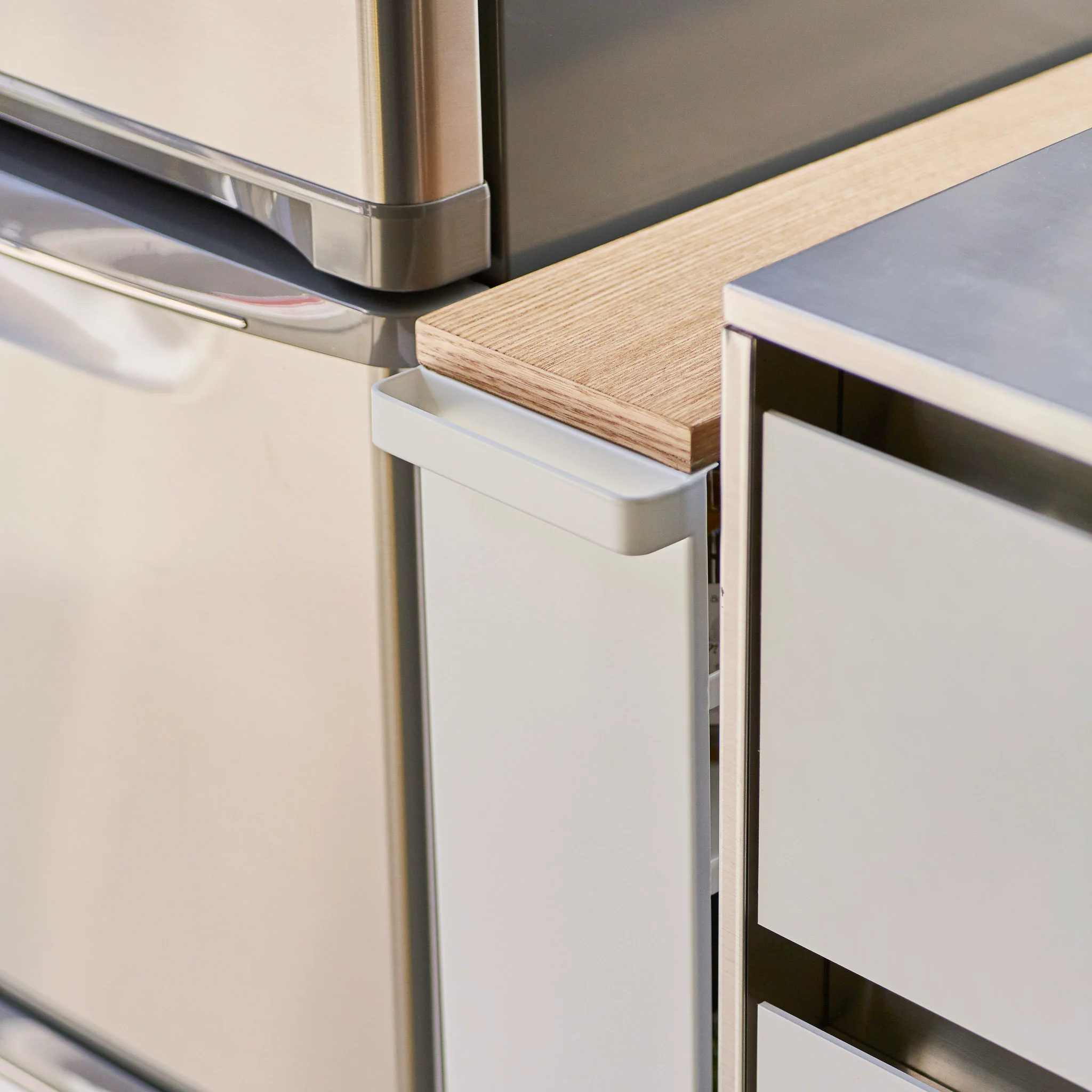 Slim Wood-Top Storage Cart - Image 10