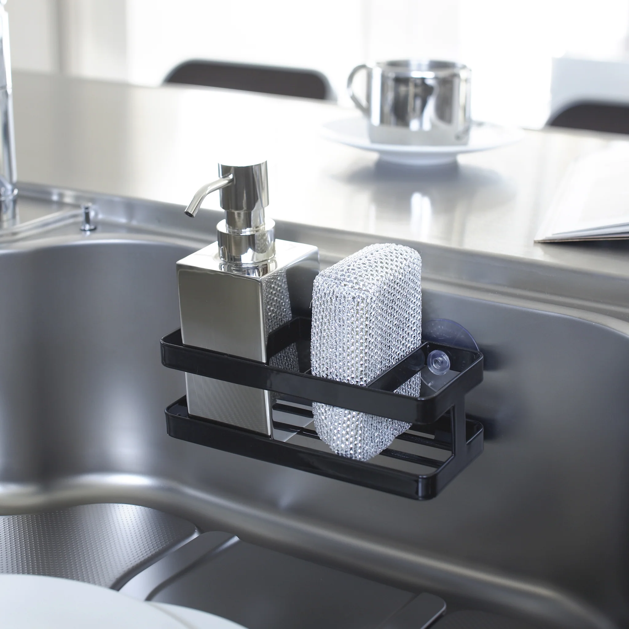 Sponge & Bottle Holder with Suction Cup - Image 5