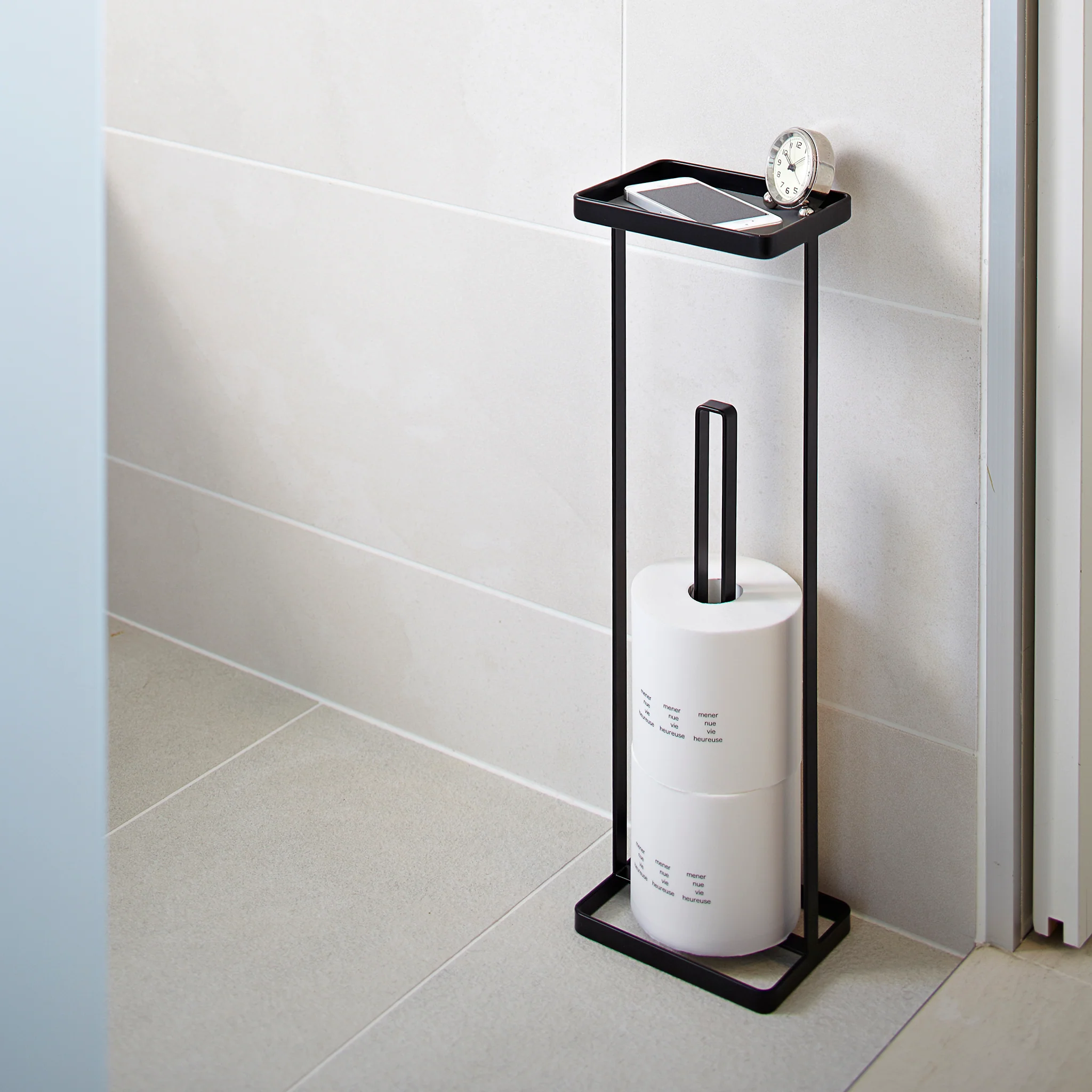Toilet Paper Stocker with Tray - Image 4
